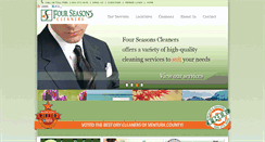 Desktop Screenshot of 4seasonscleaners.net